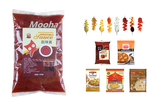 1030 sauce packing embalaje de salsa 1030