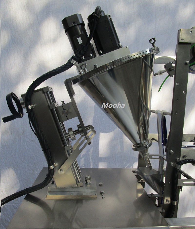 1 MH-300P powder VFFS auger dosing system 1 sistema de dosificación de sinfín VFFS de polvo MH-300P