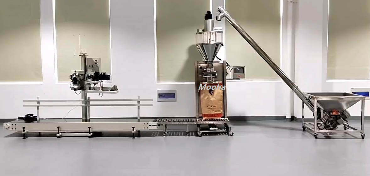 50kg powder filling 1 Relleno de polvo de 50 kg 1