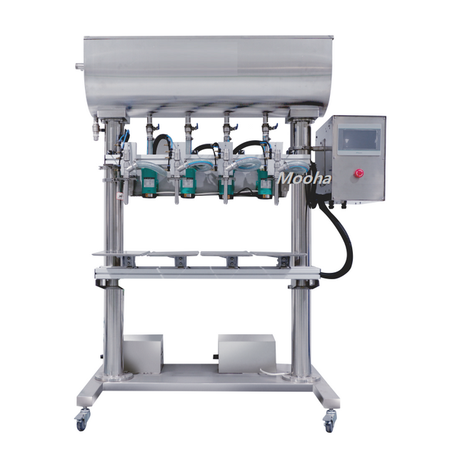 máquina de embotellado líquida de la miel del aceite del agua de la embotelladora 500g~25kg