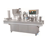 Máquina automática de llenado y sellado de vasos, máquina de llenado y sellado de vasos de yogur, envasador de botellas de salsa de palomitas de maíz y jugo