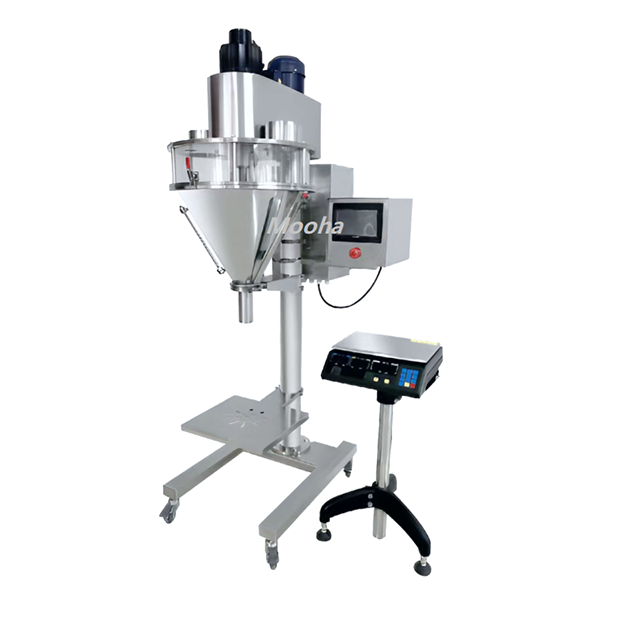 Máquina de llenado de bolsas de polvo, dispensador de polvo, llenador de tornillo de polvo de 5kg